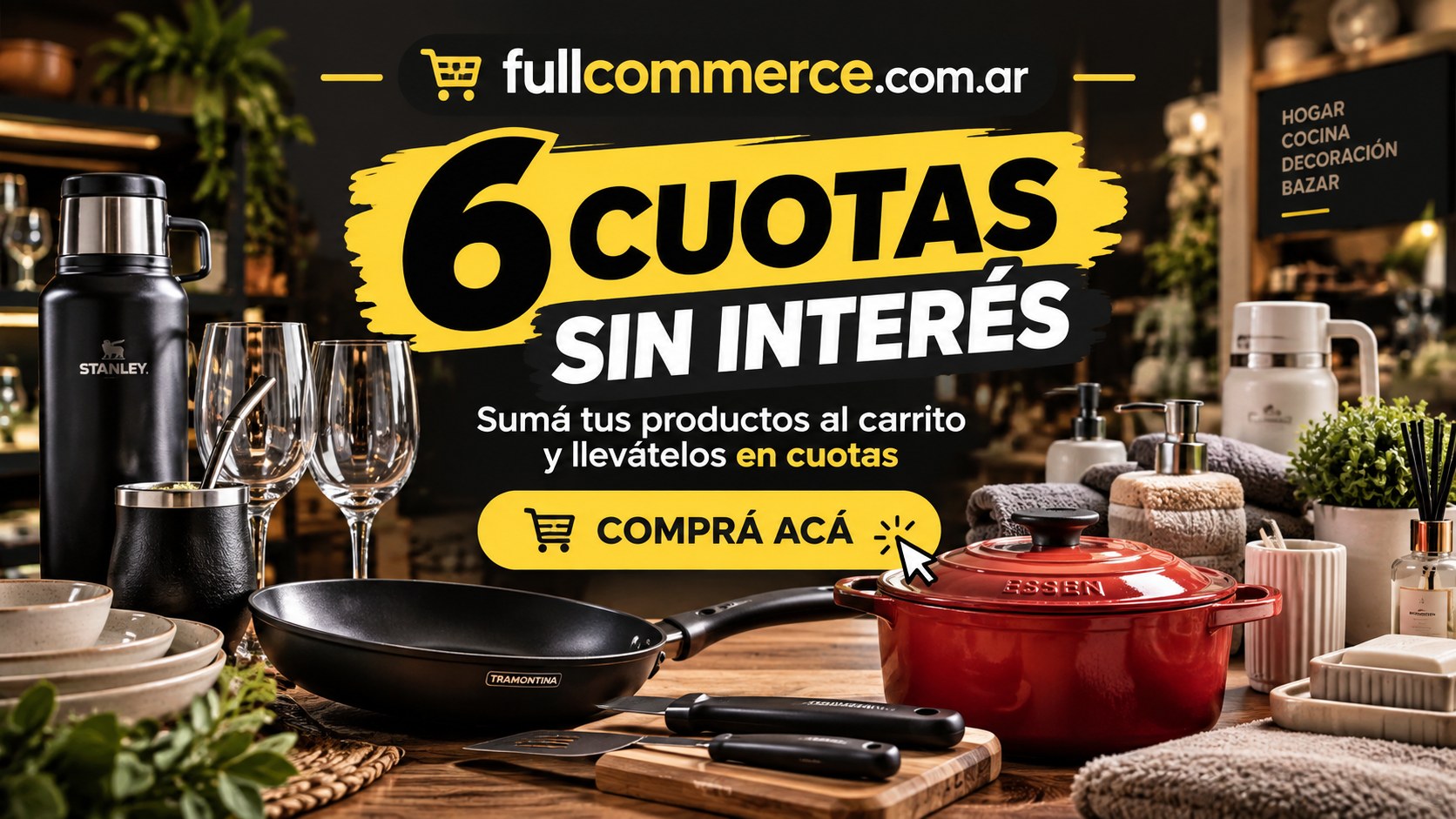 fullcommerce.com.ar. Hacé click acá para comprar en 6 cuotas sin interés.